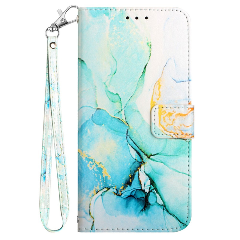 Oppo A38 Marble Lanyard Case