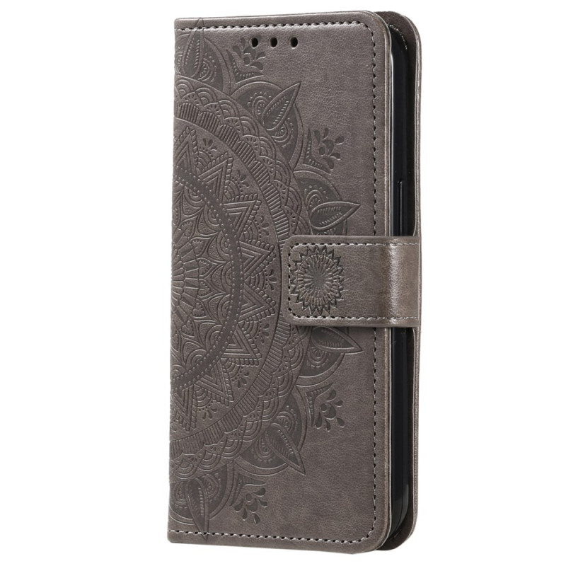 Oppo A38 Flower Mandala Strap Case