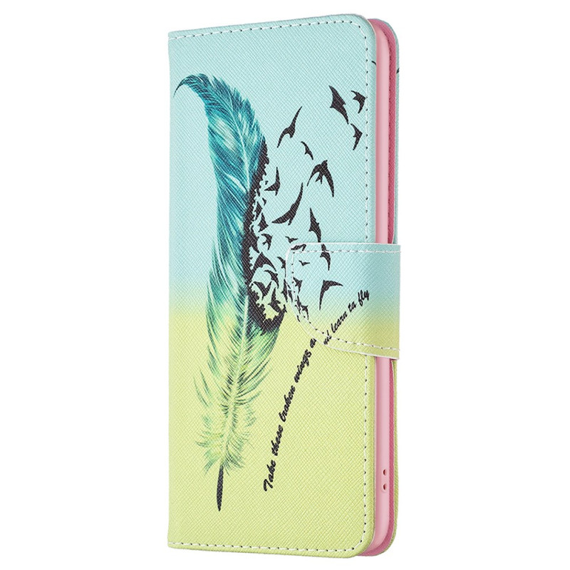 Case Oppo A78 Feather and Birds