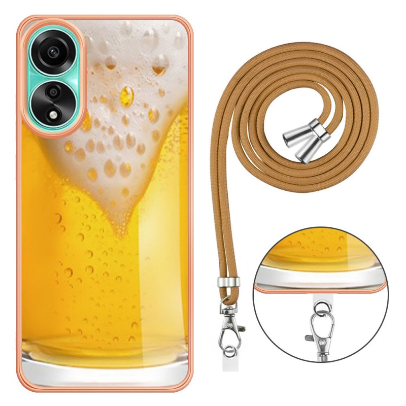 Oppo A78 Beer Drawstring Cover