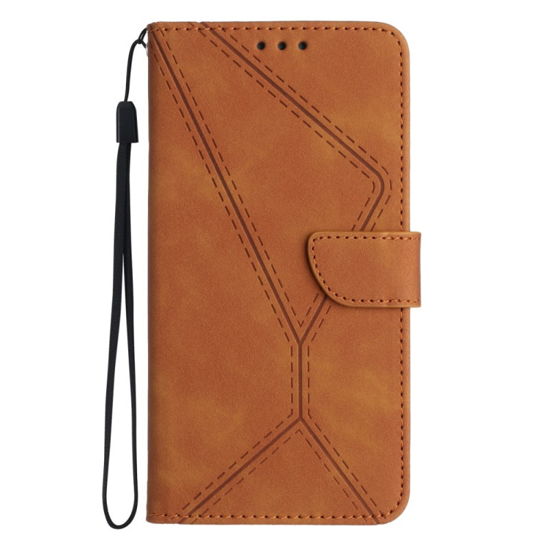 Oppo A78 Lanyard Case Lines and Dots