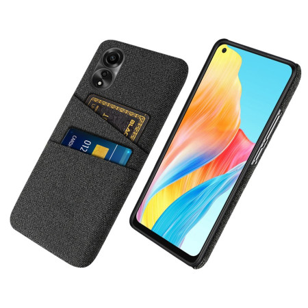 Oppo A78 Case Fabric Card Case