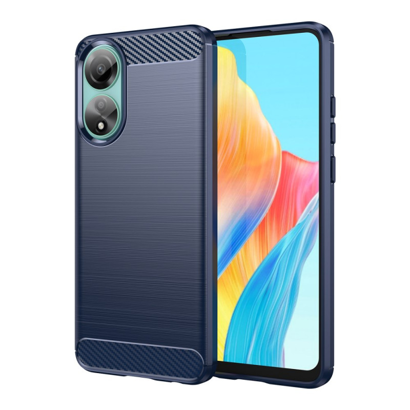 Oppo A78 Brushed Carbon Fibre Case