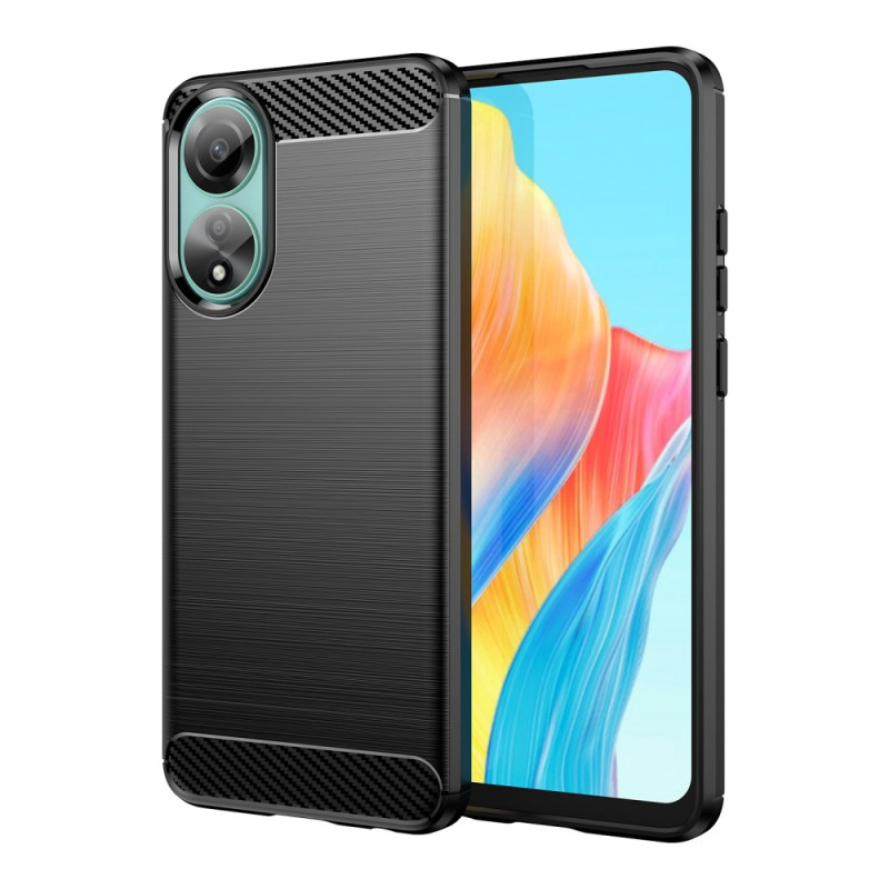 Oppo A78 Brushed Carbon Fibre Case