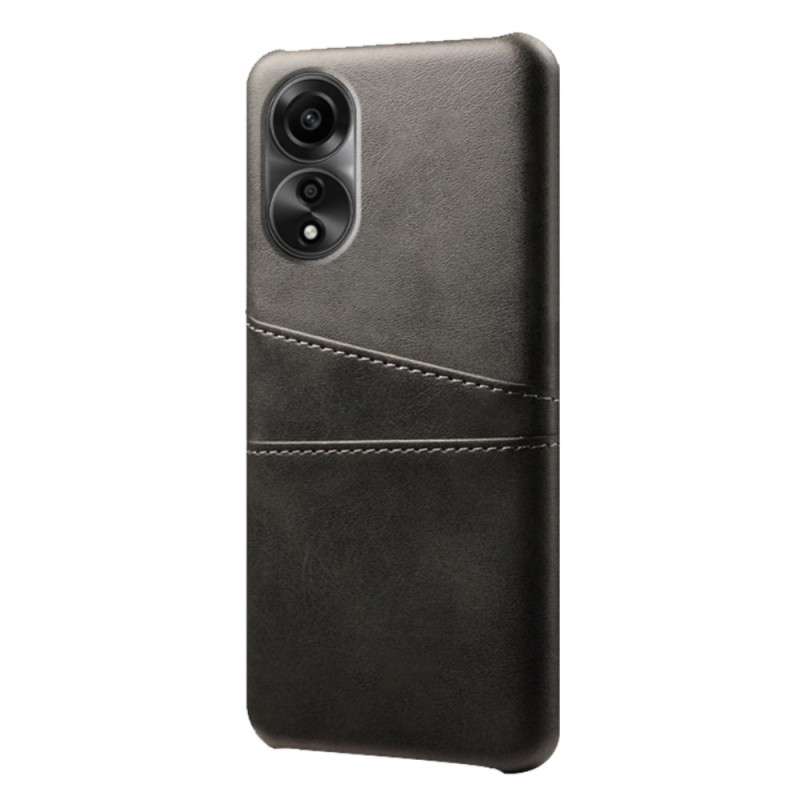 Oppo A78 Leather Case Card Case