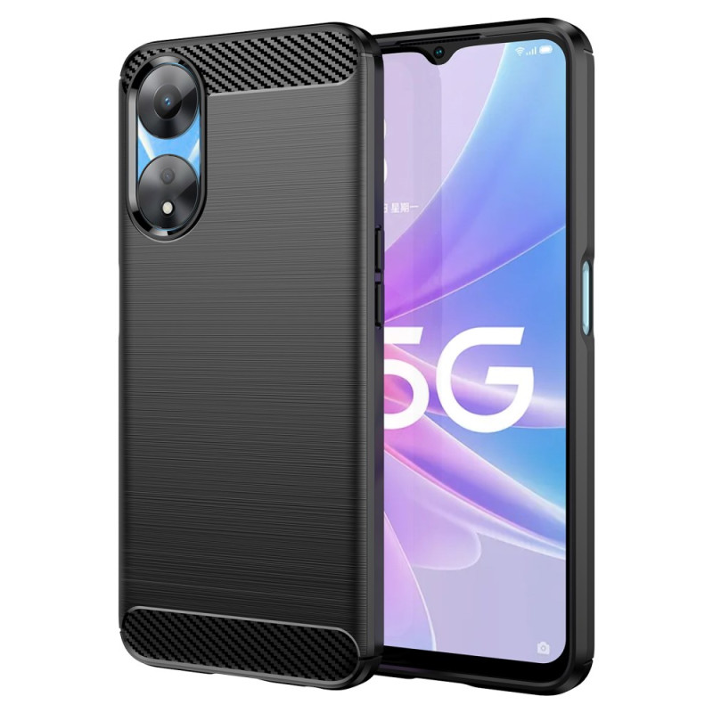 Oppo A78 5G Brushed Carbon Fibre Texture Case