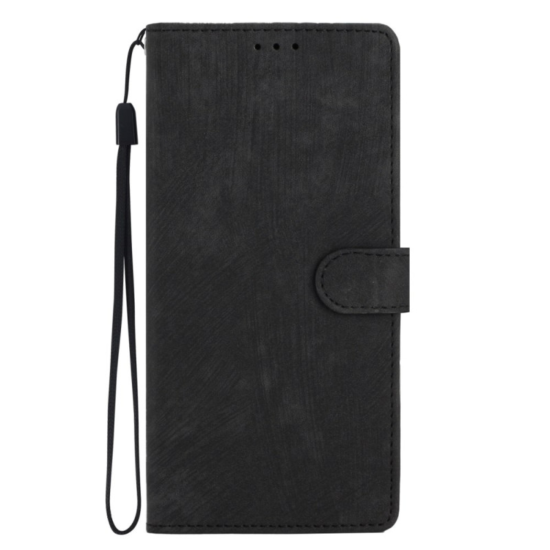 Oppo A98 5G Suede effect case with strap