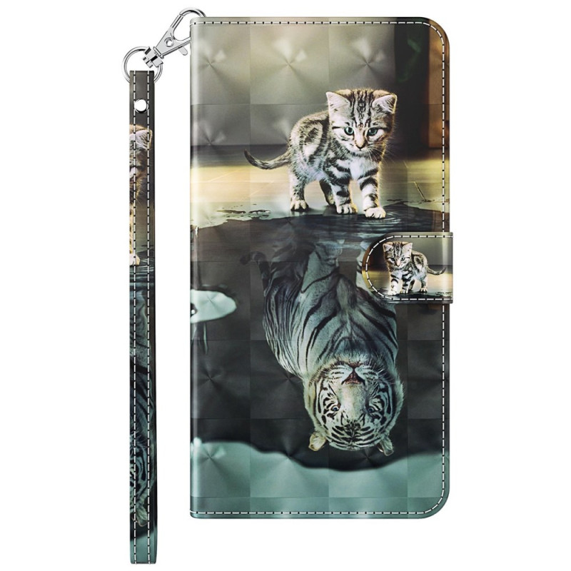 Oppo A17 / A17k Kitten Dream Lanyard Case