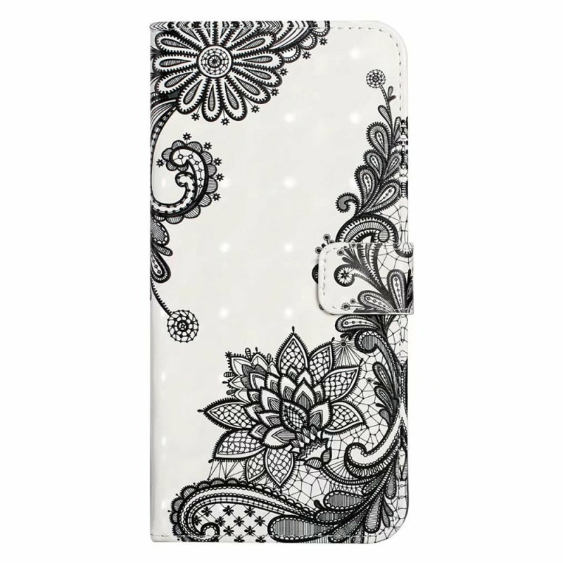 Oppo A17 Lace Flower Case