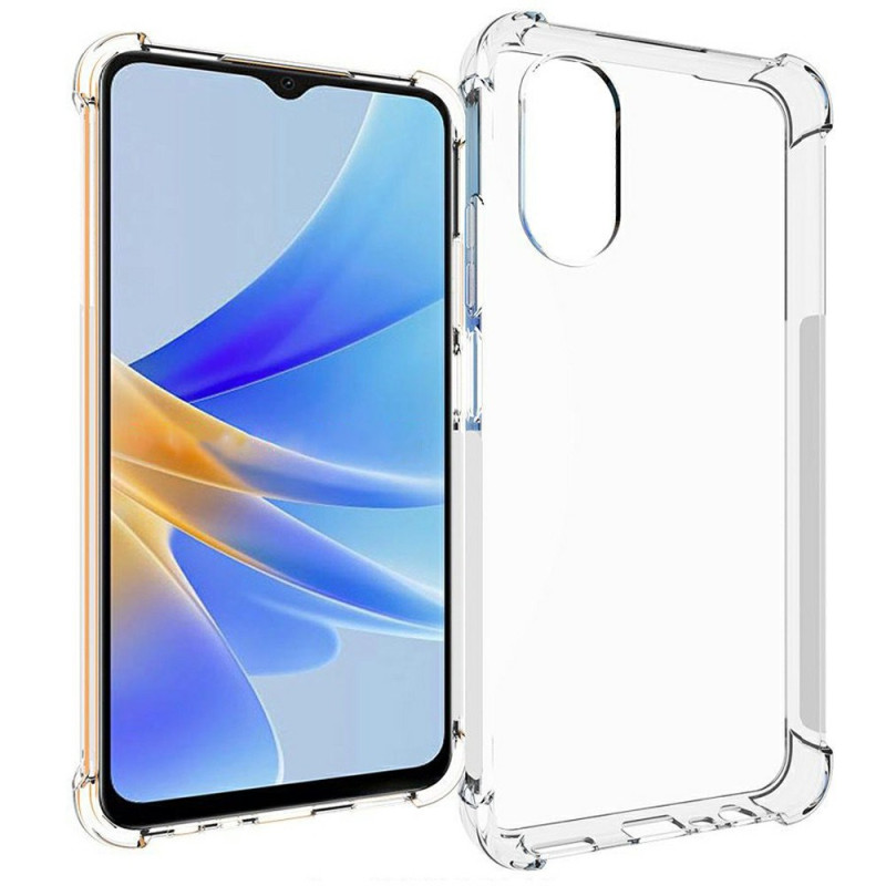 Oppo A17 Transparent Case
 Reinforced Corners