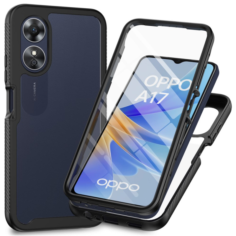 Oppo A17 Transparent Case with PET Screen Protector