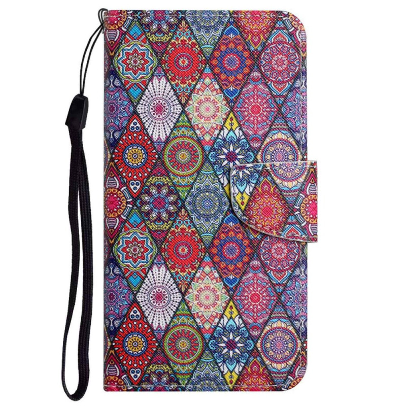 Oppo A96 Kaleidoscope Lanyard Case