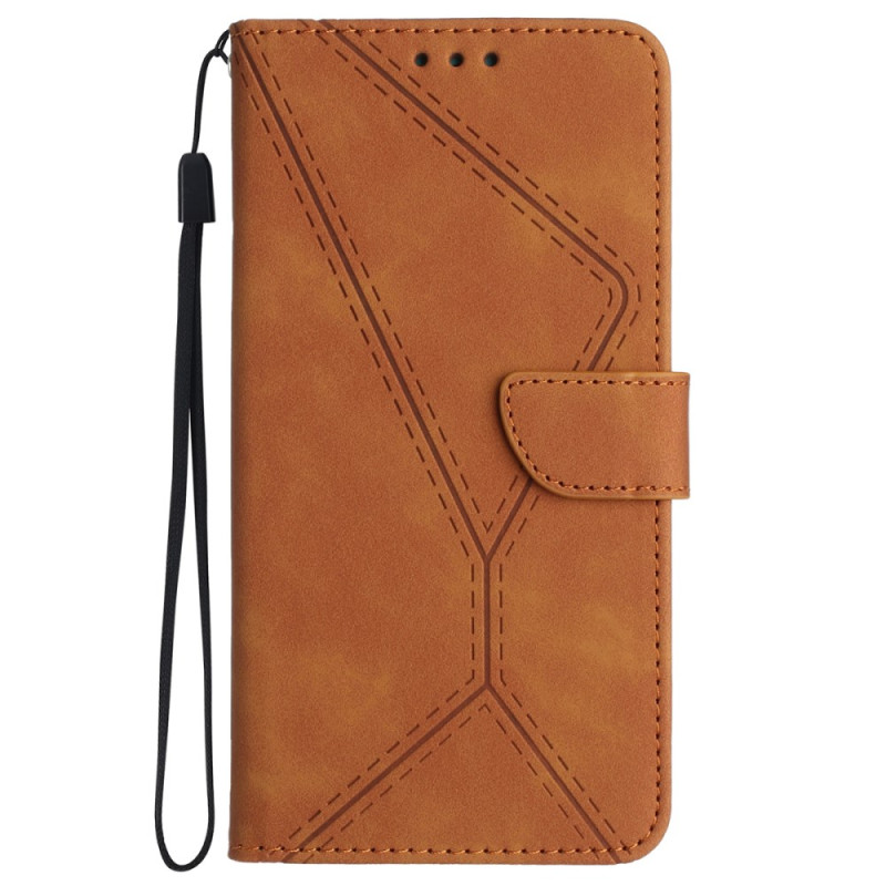 Honor 200 Lite Lignes and Dotted Strap Case