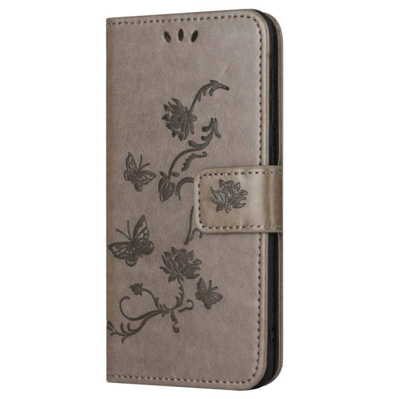 Honor 200 Lite Butterflies and Flowers Strap Case