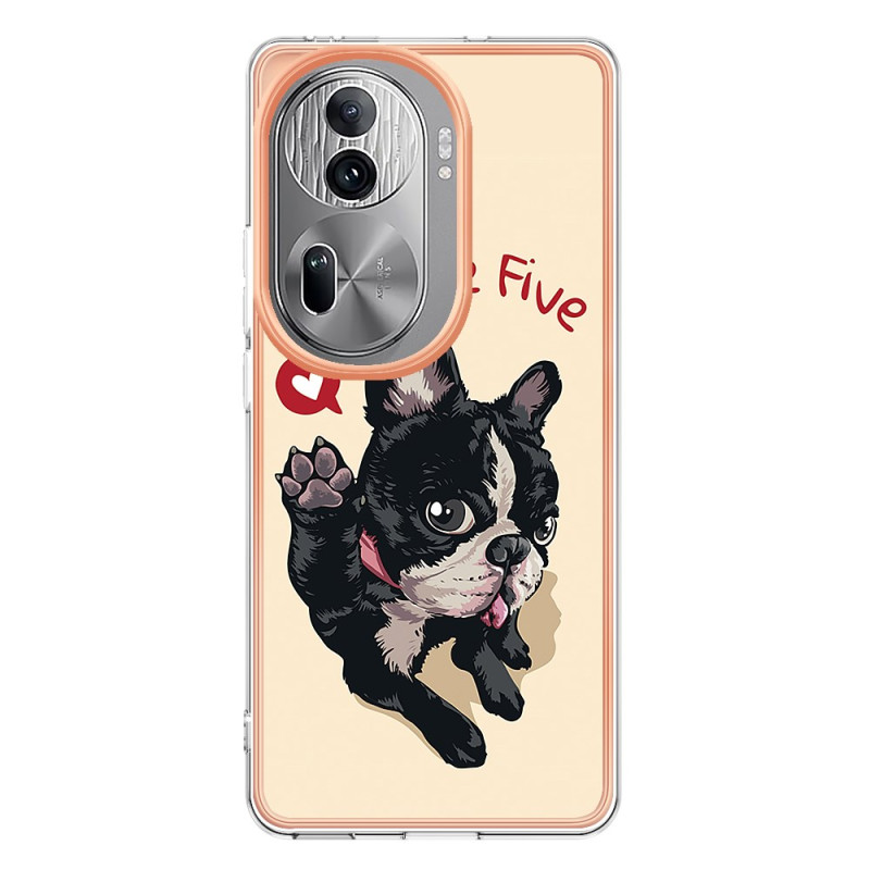 Oppo Reno 11 Pro 5G Dog Case Give Me Five