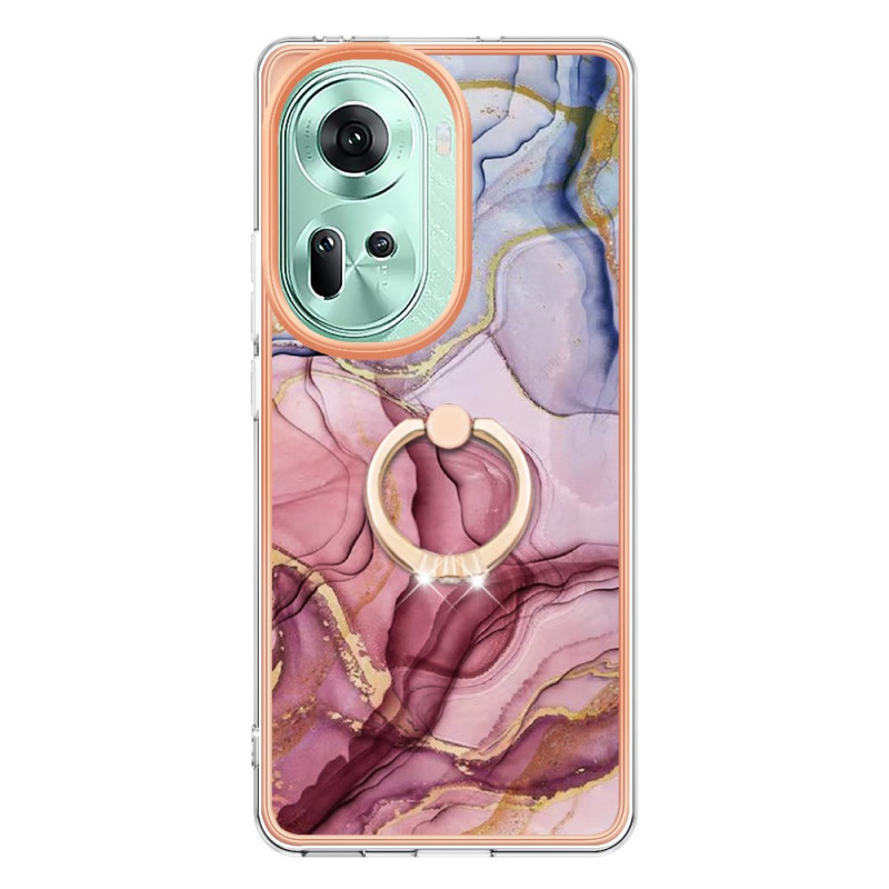 Oppo Reno 11 5G Case Marble Support Ring