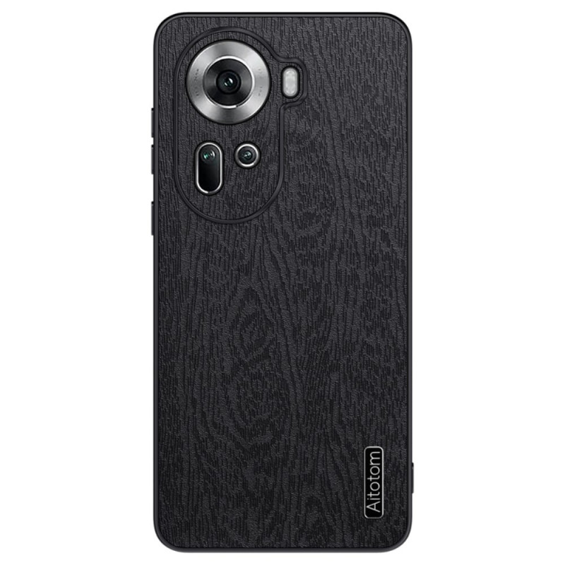 Oppo Reno 11 5G Wood Effect Leatherette Case