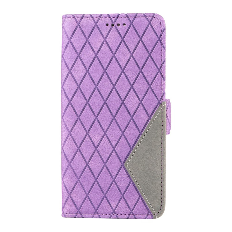 Oppo Reno 11 5G Two-tone Losange Strap Case