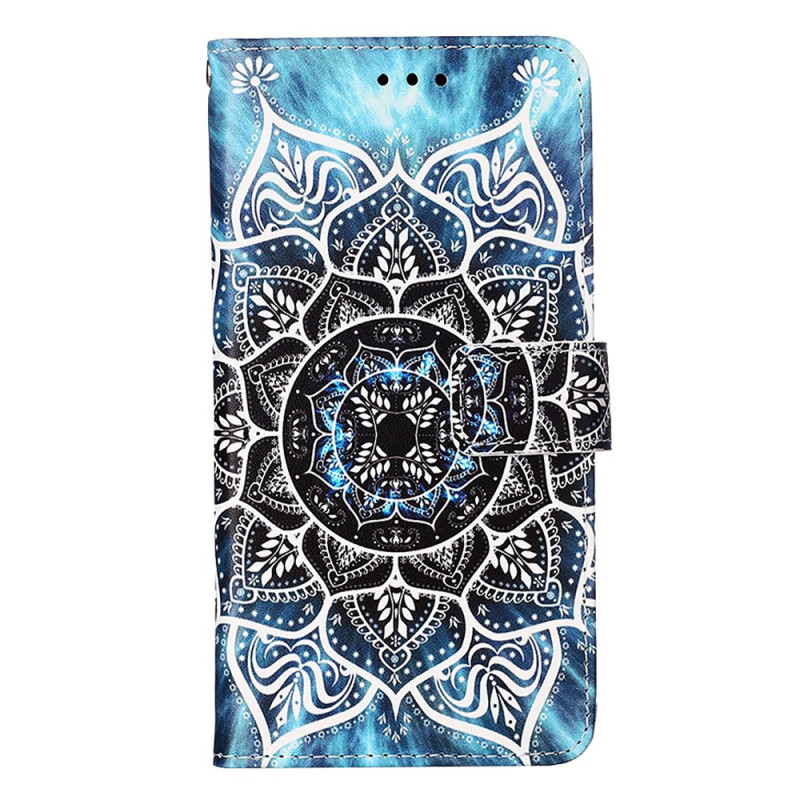 Xiaomi Redmi A3 Flower Mandala Strap Case