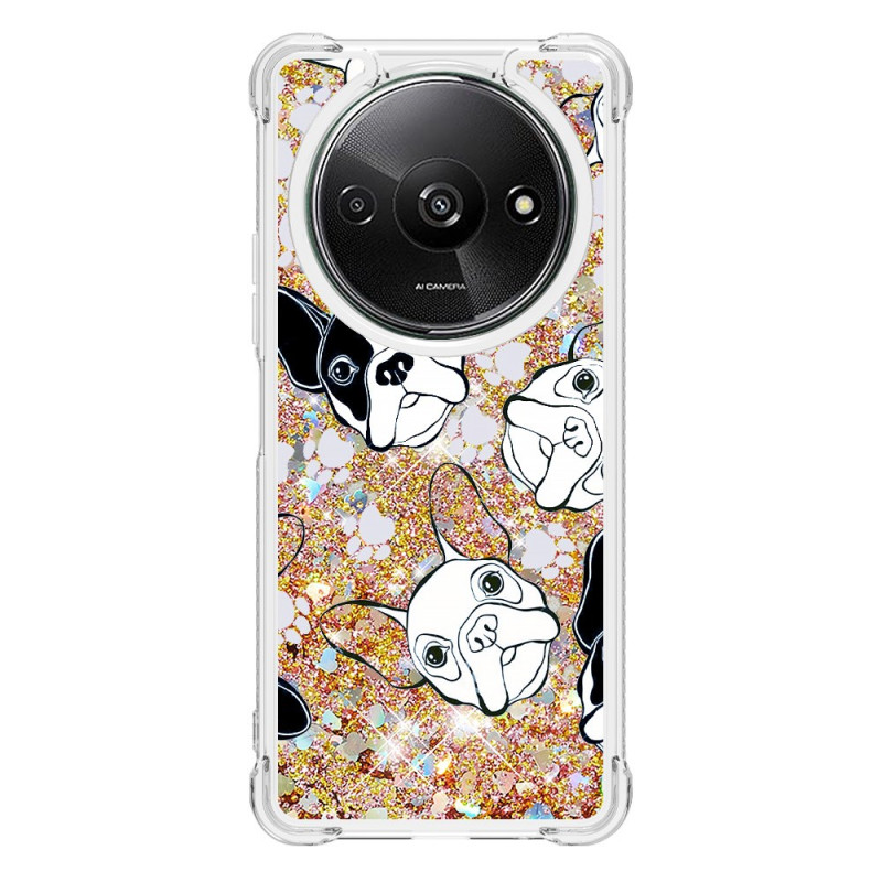 Xiaomi Redmi A3 Glitter Dog Case