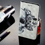 Huawei P20 Pro 3D Flowered Skull Case