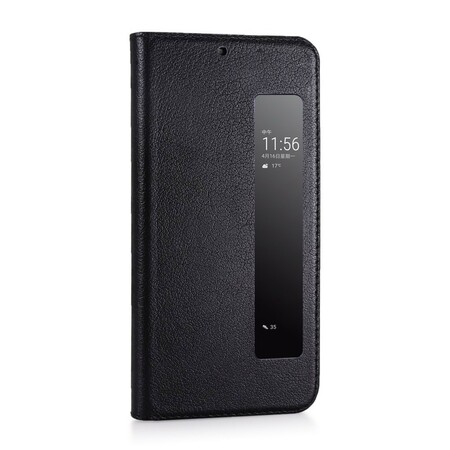 View Cover Huawei P20Pro Véritable Cuir