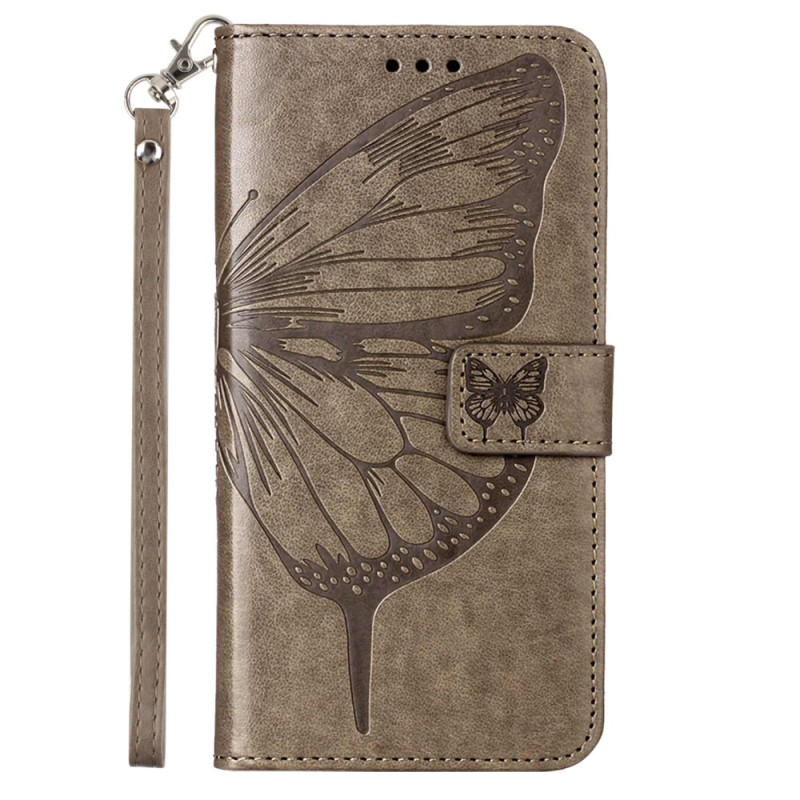 Xiaomi Redmi A3 Butterfly Art Strap Case