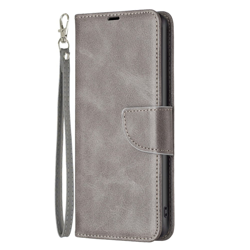 Case Xiaomi Redmi A3 / Poco C61 Leather Style Magnetic Clasp and Strap