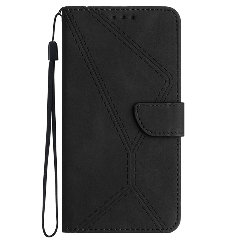 Xiaomi Redmi A3 Lanyard Case Lines and Dots