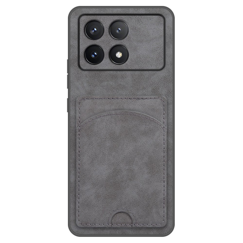 Case Poco F6 Pro Style Leather Card Case Support