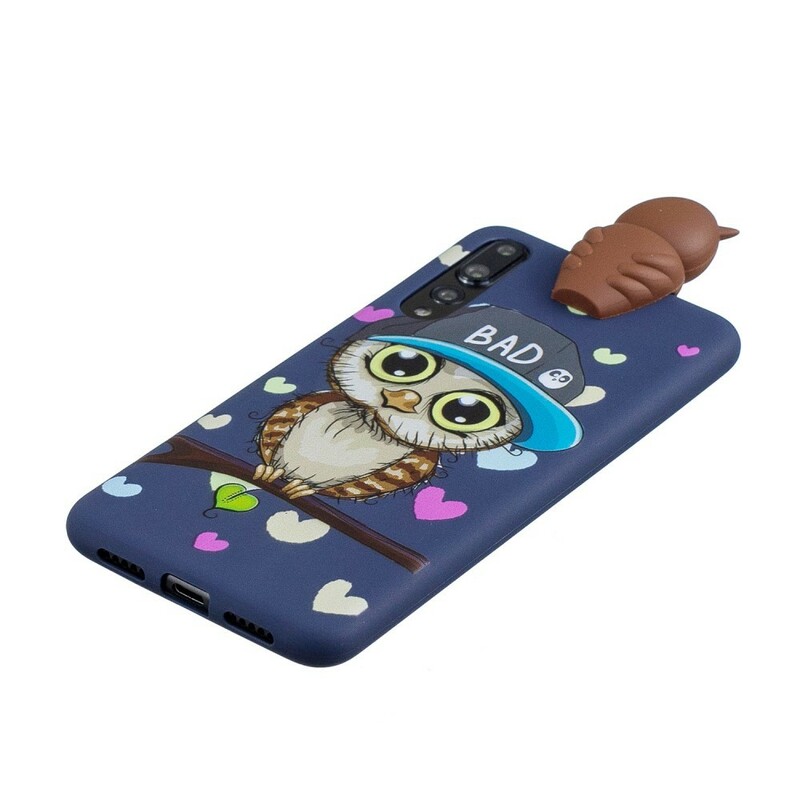 Huawei P20 Pro 3D Case Bad Owl Fun
