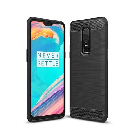 OnePlus 6 Brushed Carbon Fiber Case