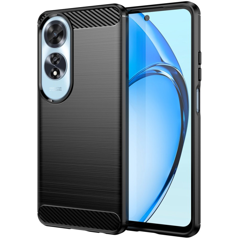 Oppo A60 Brushed Carbon Fibre Case