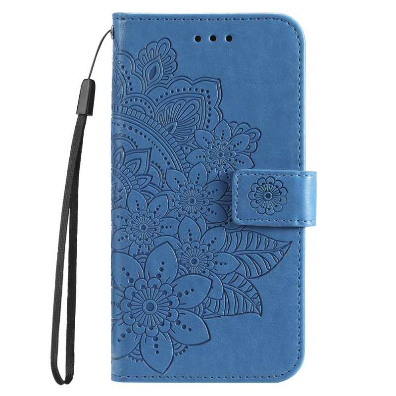 Case Oppo Reno 10 Pro Plus Floral Pattern with Strap
