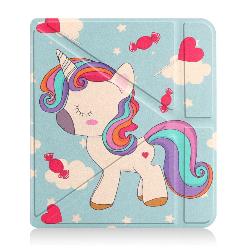 Smart Case Kobo Libra Colour Unicorn