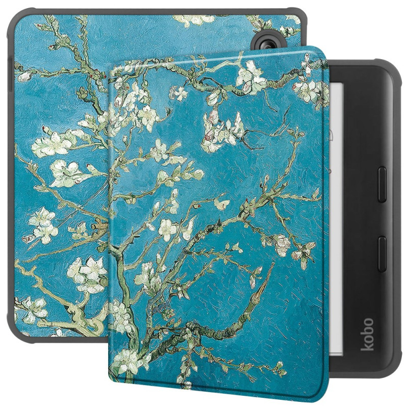 Kobo Libra Colour Apricot Flower Case