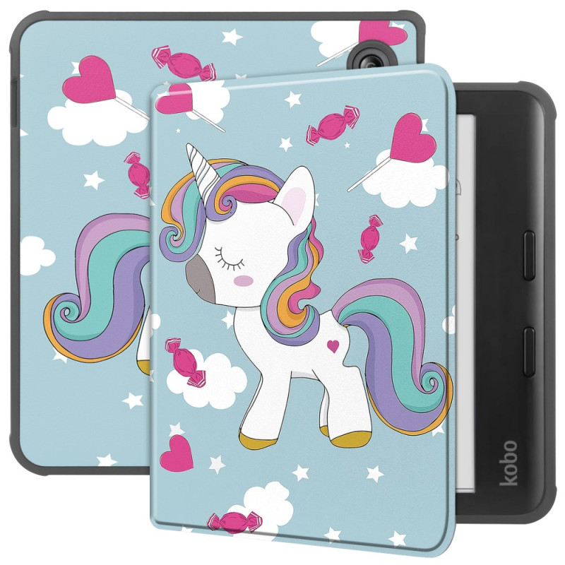 Kobo Libra Colour Unicorn Case