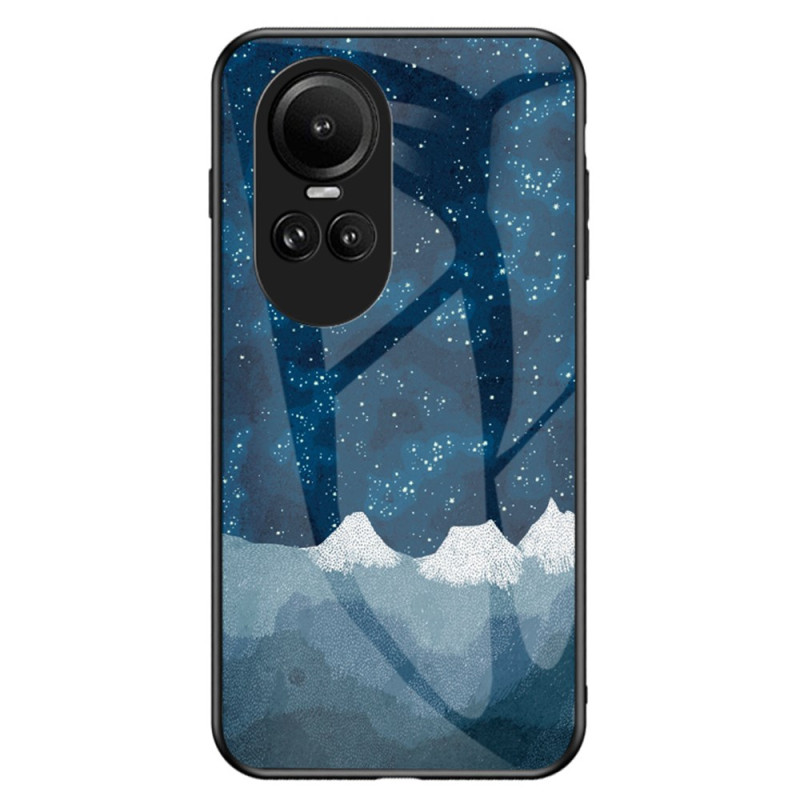 Oppo Reno 10 / 10 Pro Tempered Glass Starry Sky Case