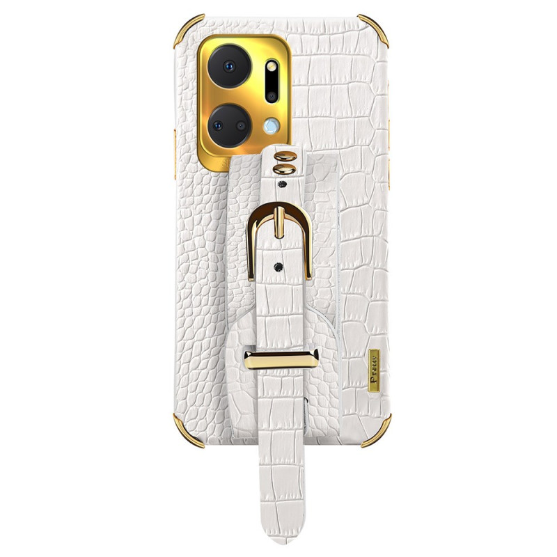 Honor X7a Cover Strap Crocodile Texture