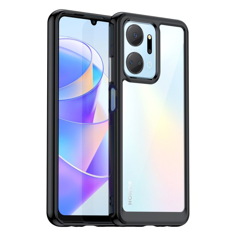 Honor X7a Transparent Case
 Silicone Edges