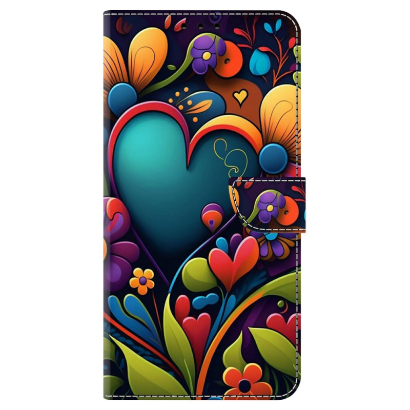 Honor Magic 6 Lite / X9b Cover Painted Flowers