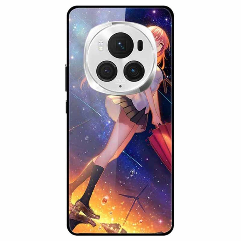 Honor Magic 6 Pro Tempered Glass Case Starry Sky Girl