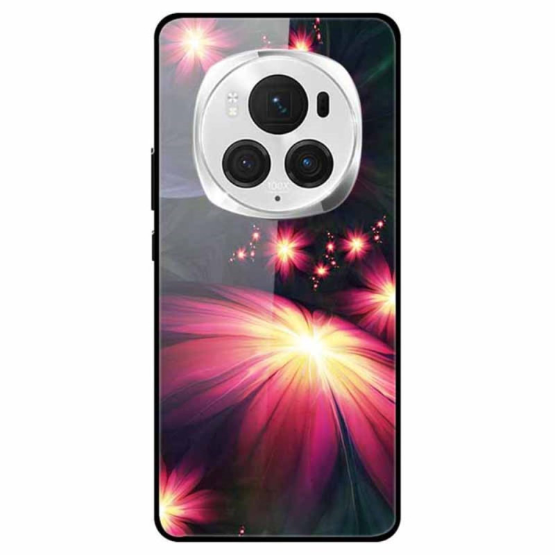 Honor Magic 6 Pro Toughened Glass Case Magnificent Flowers