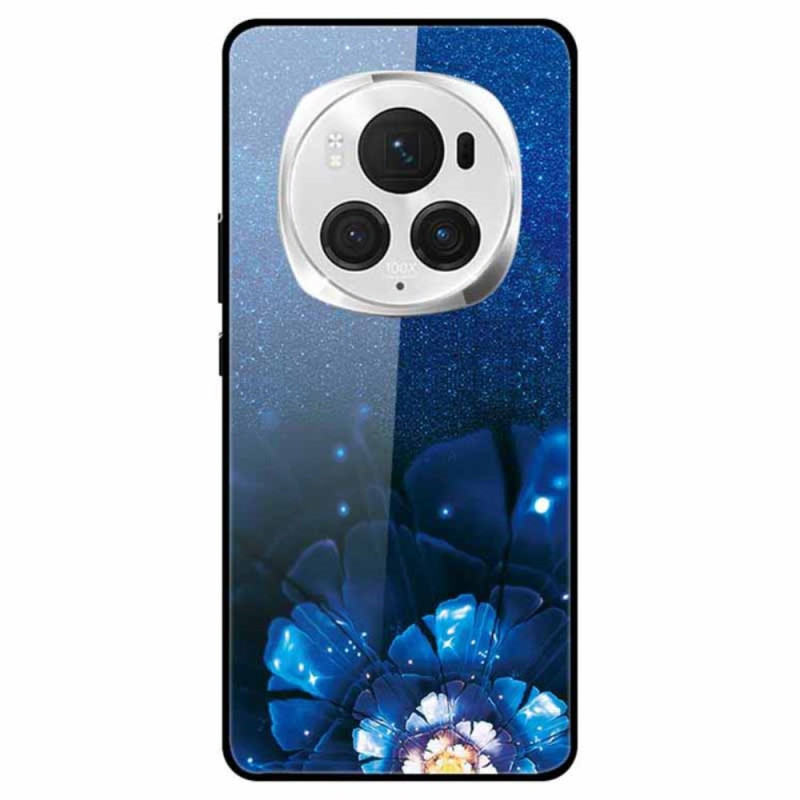 Honor Magic 6 Pro Tempered Glass Blue Horn Case