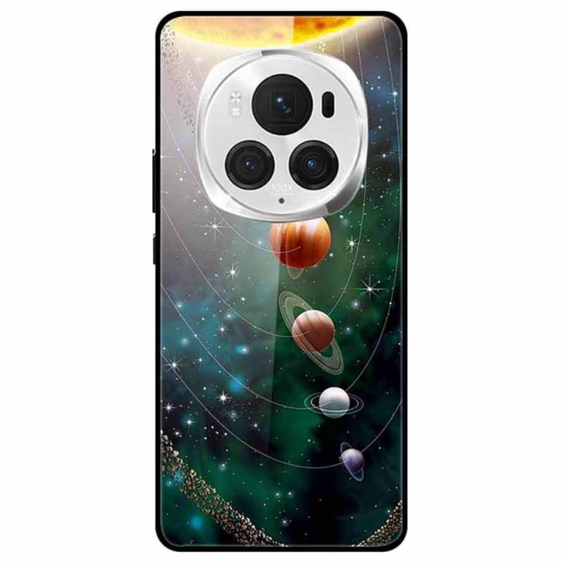 Honor Magic 6 Pro Case Tempered Glass Planets