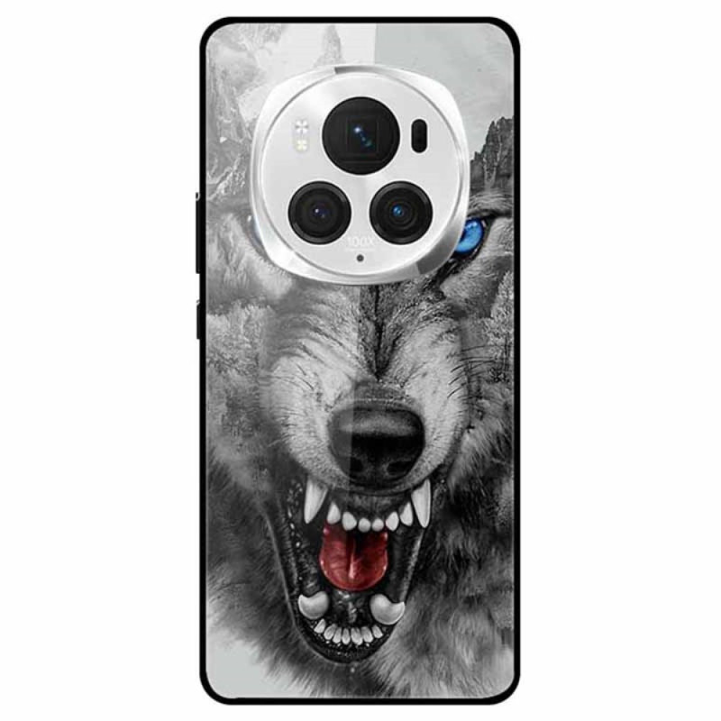 Honor Magic 6 Pro Case Tempered Glass Mountain Wolf