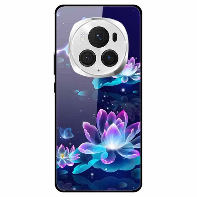 Honor Magic 6 Pro Luminous Lotus Tempered Glass Case