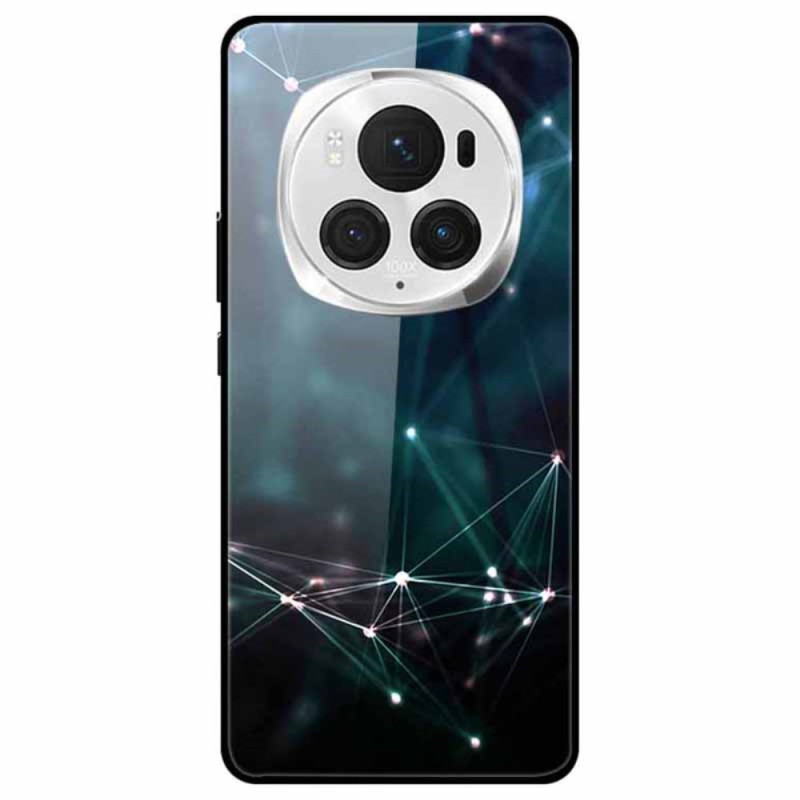 Honor Magic 6 Pro Molecules Tempered Glass Case