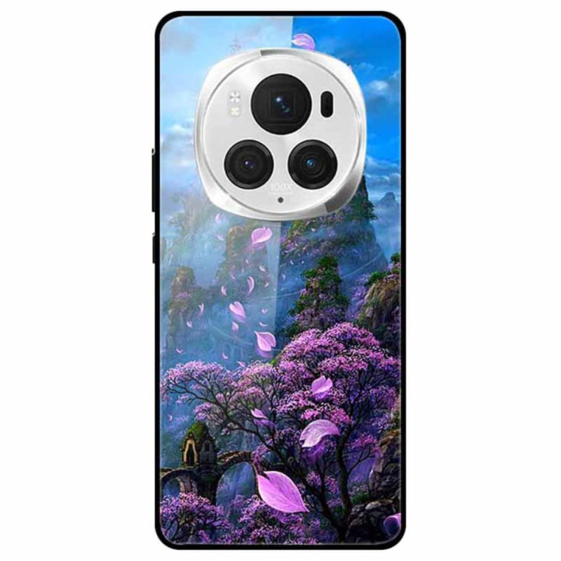 Honor Magic 6 Pro Tempered Glass Case Flowery Mountain