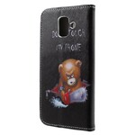 Case Samsung Galaxy A6 Dangerous Bear